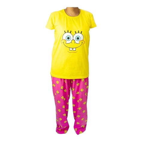 Pijama Bob Esponja Talla CH Amarillo Walmart