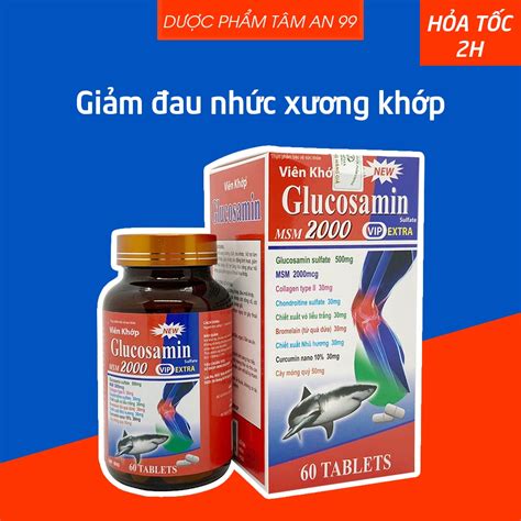 Glucosamin MSM 2000 Extra Joint Tablets Help Relieve Osteoarthritis