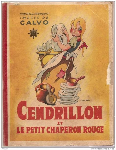 Contes Perrault Cendrillon Et Le Petit Chaperon Rouge Illustration