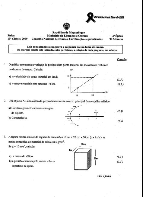 Nélia Doce Exames Exames Da 10ª Classe