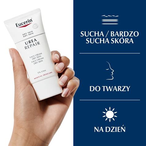 Eucerin UreaRepair Krem do twarzy z 5 Mocznika Nawilżanie