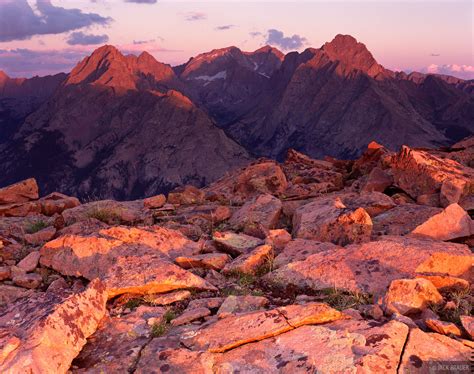 Needles Alpenglow | San Juan Mountains, Colorado | Mountain Photography by Jack Brauer