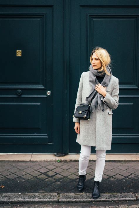 Comment Porter Le Jean Blanc En Hiver Look Le Dressing Id Al