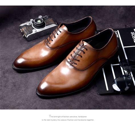 Mens Formal Shoes Genuine Leather Oxford Shoes Uniseen In 2020 Leather Formal Shoes Formal