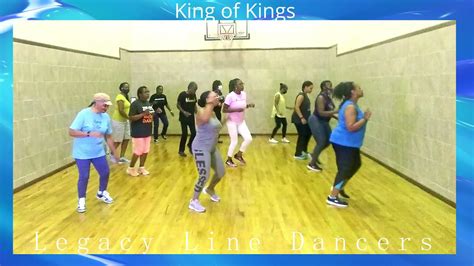 King Of Kings Gospel Line Dance Youtube