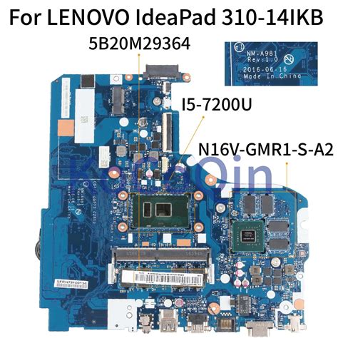 Kocoqin Motherboard Laptop Untuk Lenovo Ideapad Ikb I U