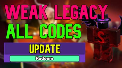 All Weak Legacy Codes Roblox Weak Legacy Codes May Youtube