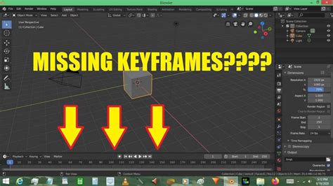 Disappearing Keyframes Tutorials Tips And Tricks Blender Artists