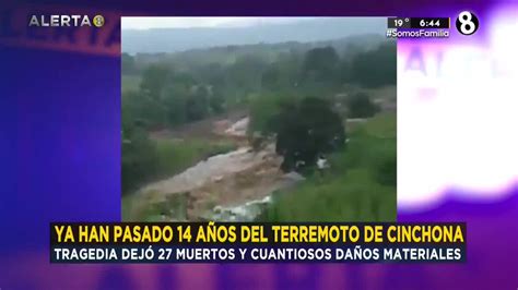 Se cumplen 14 años del terremoto de Cinchona Telediario Costa Rica