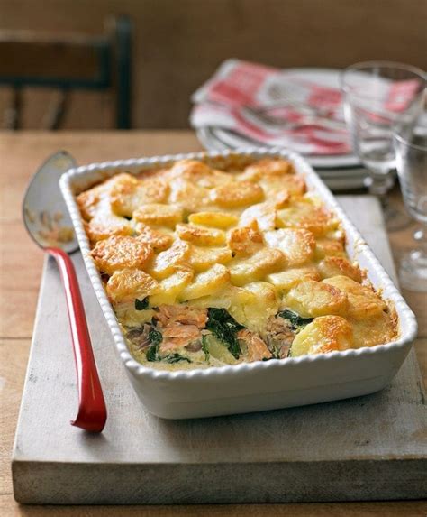 Salmon And Potato Bake Recipe Delicious Magazine