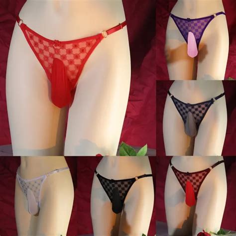 Sexy Herren Sissy Dessous Tanga Gstring Slips Etui H Schen Bikini