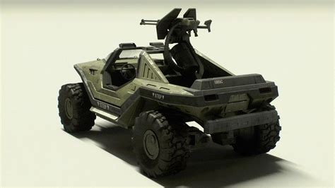 Artstation Warthog William Bobant Warthog Halo Warthog Army Truck