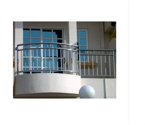 High Strength Antique Style Polished Casted Stainless Steel Balcony