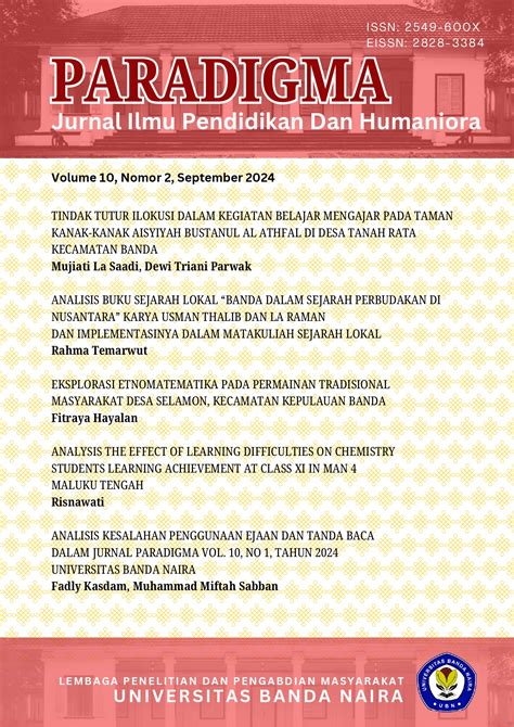 ANALISIS BUKU SEJARAH LOKAL BANDA DALAM SEJARAH PERBUDAKAN DI