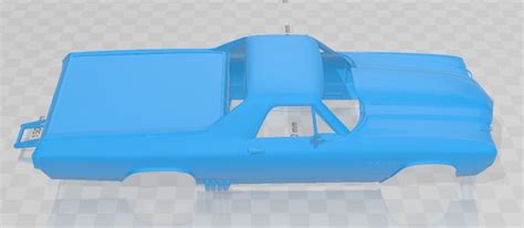 3d File Chevrolet El Camino 1970 Drag Printable Body Car・3d Print Design To Download・cults