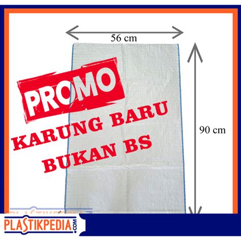 Jual Karung Beras Plastik Ukuran X Kg Isi Pcs Shopee