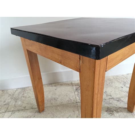 Table Basse Vintage En Bois Et Formica