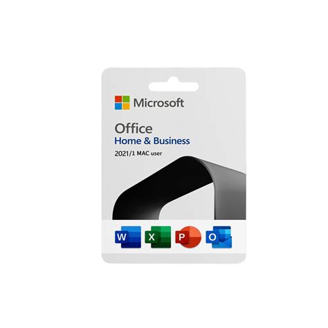 Microsoft Office Home And Business 2021 Retail Global Key MacOS