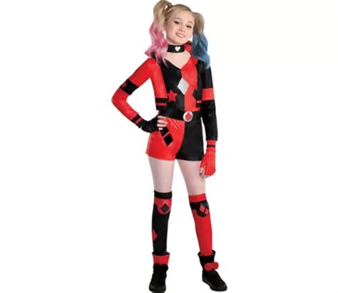 Child Dc Harley Quinn Costume Party City