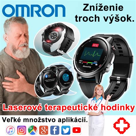 Laserov Terapie Smart Hodinky S Inteligentn M Dotykov M Displejem