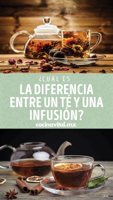 Cuál es la singular diferencia entre un té y una infusión Especias