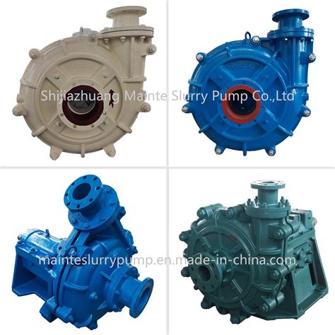 Zgb Mineral Processing Mining Centrifugal Slurry Pump China Slurry