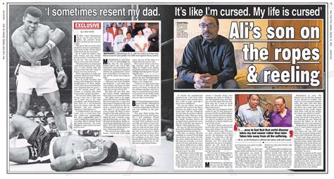 Boxing great Muhammad Ali’s estranged son says he is “living a life of ...