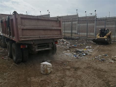 Lambayeque Retiran Toneladas De Residuos S Lidos Del Penal De Picsi