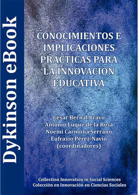 Librer A Dykinson Conocimientos E Implicaciones Pr Cticas Para La