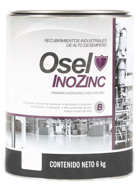 OSEL INOZINC 967 Inorgánico de Zinc Autocurante PEMEX RP 4B Mod