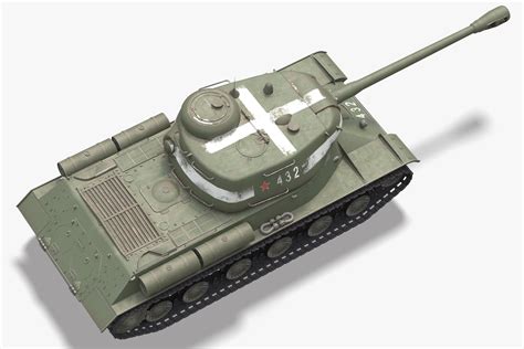 IS-2 Tank 3D Model $109 - .fbx .obj .max - Free3D