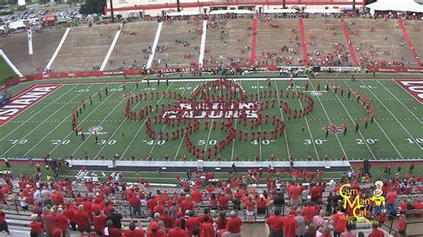 The Pride Of Acadiana Marching Band Pregame 9 22 18 Youtube