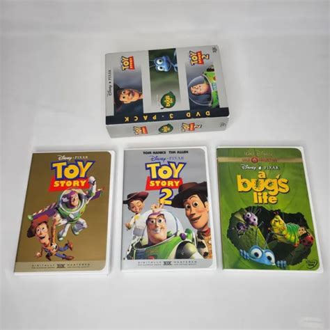 Disney Pixar Pack Dvd Box Set Toy Story A Bug S Life Toy Story