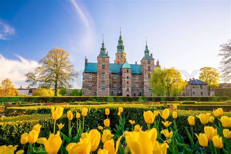 Rosenborg Castle Gardens in Copenhagen, Denmark | Stock image | Colourbox