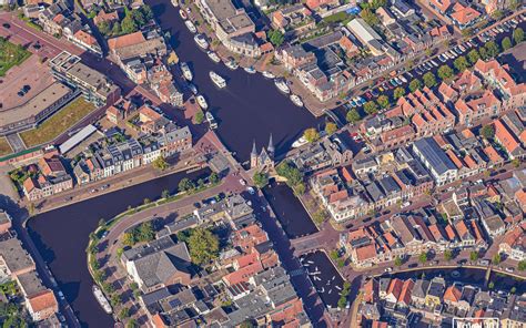 Gemeenten In Friesland Vanuit De Lucht Bekeken Op In Moaie Dei