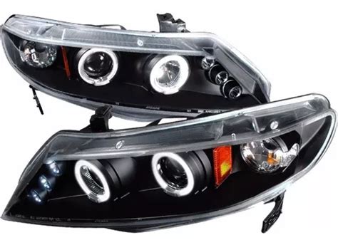 Honda Civic 2006 2011 Sedan Faros Ojo Angel Led 2008 2009 Meses Sin