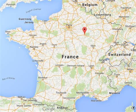 Where is Troyes on map France