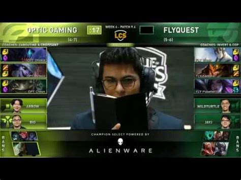 FLY Vs OPT FULL Week 6 Day 2 FlyQuest Vs Counter OpTic Gaming LCS