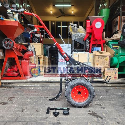 Mesin Bajak Traktor Mini Quick Cakar Baja Cultivator Tanpa Penggerak