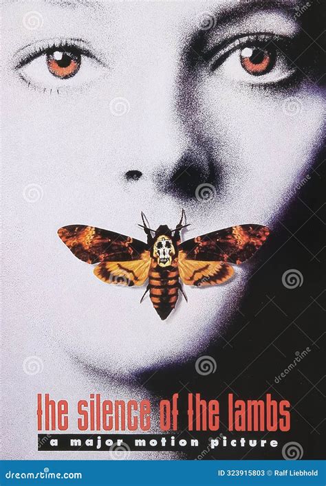 Original Official the Silence of the Lambs Film Poster Detail with ...