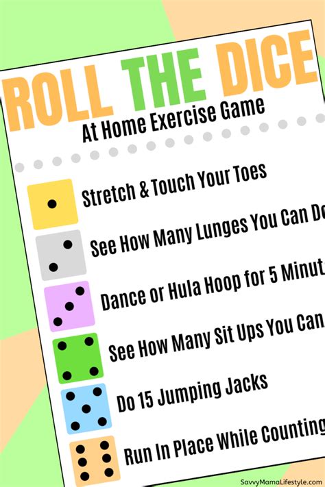 This Roll The Dice Game Gets Kids Moving When Stuck At Home