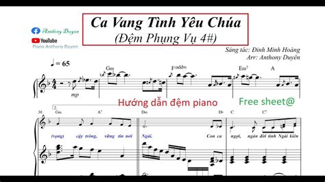 Ca Vang Tình Yêu Chúa Đệm Phụng Vụ 4 YouTube