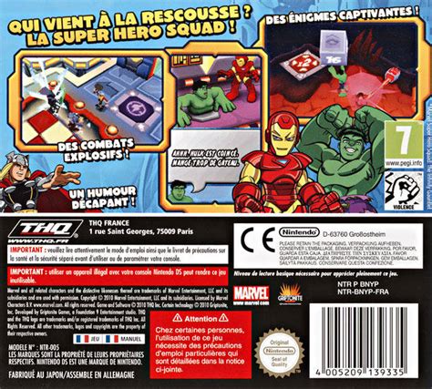 Marvel Super Hero Squad The Infinity Gauntlet Box Shot For 3DS GameFAQs