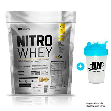 Prote Na Universe Nutrition Nitro Whey Kg Chocolate Shaker