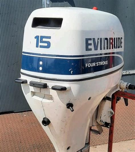 Evinrude 15 Pk 4 Takt Langstaart Elektrische Start Advertentie 1770023