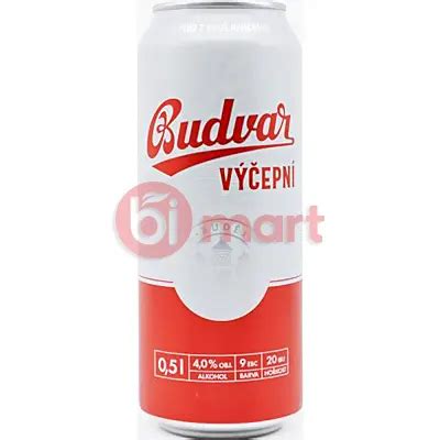 Budvar světlé výčepní 0 5L plech Obchod s potravinami rozvoz po celé