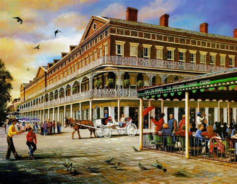 Evening At Cafe Du Monde Bradthompsongalleries