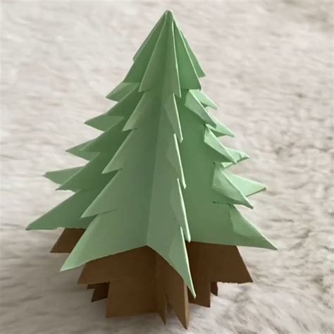 Pohon Natal Dari Origami Cantik Banget Ide Kado Kreatif