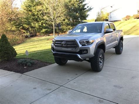 2016 Silver Tacoma Trd Off Road Lifted Toyota Tacoma Toyota Tacoma