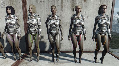 MONSTERaider Female Synth Settlers CBBE At Fallout 4 Nexus Mods